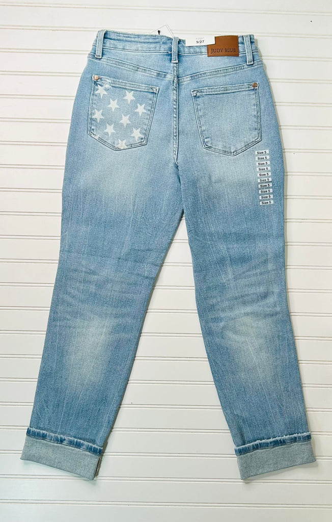 Judy Blue Americana Cuff Jean | Cornell's Country Store