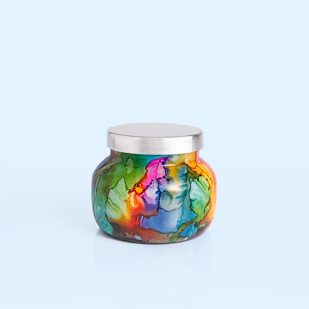 Volcano Rainbow Watercolor Petite Jar, 8 oz | Cornell's Country Store