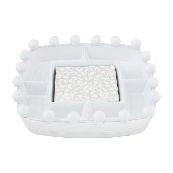 Mud Pie Beaded Divided Tray Set | Cornell's Country Store