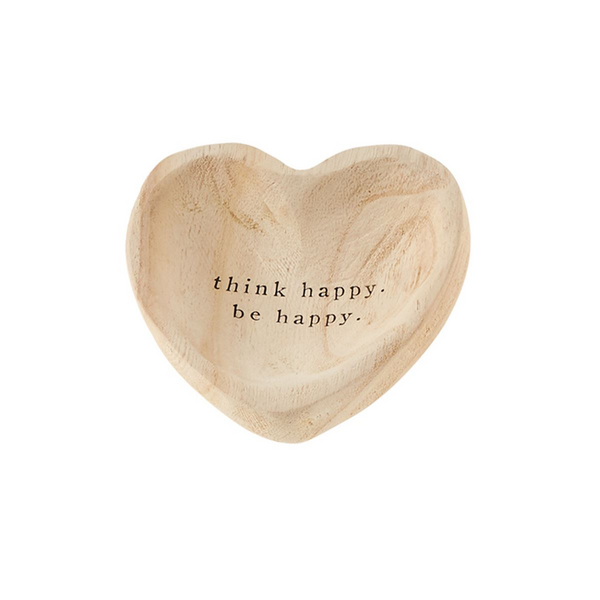 Mud Pie Wood Heart Trinket Trays | Cornell's Country Store