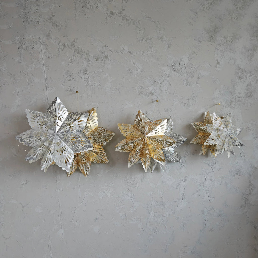 19" PAPER SNOWFLAKE ORNA 2889A
