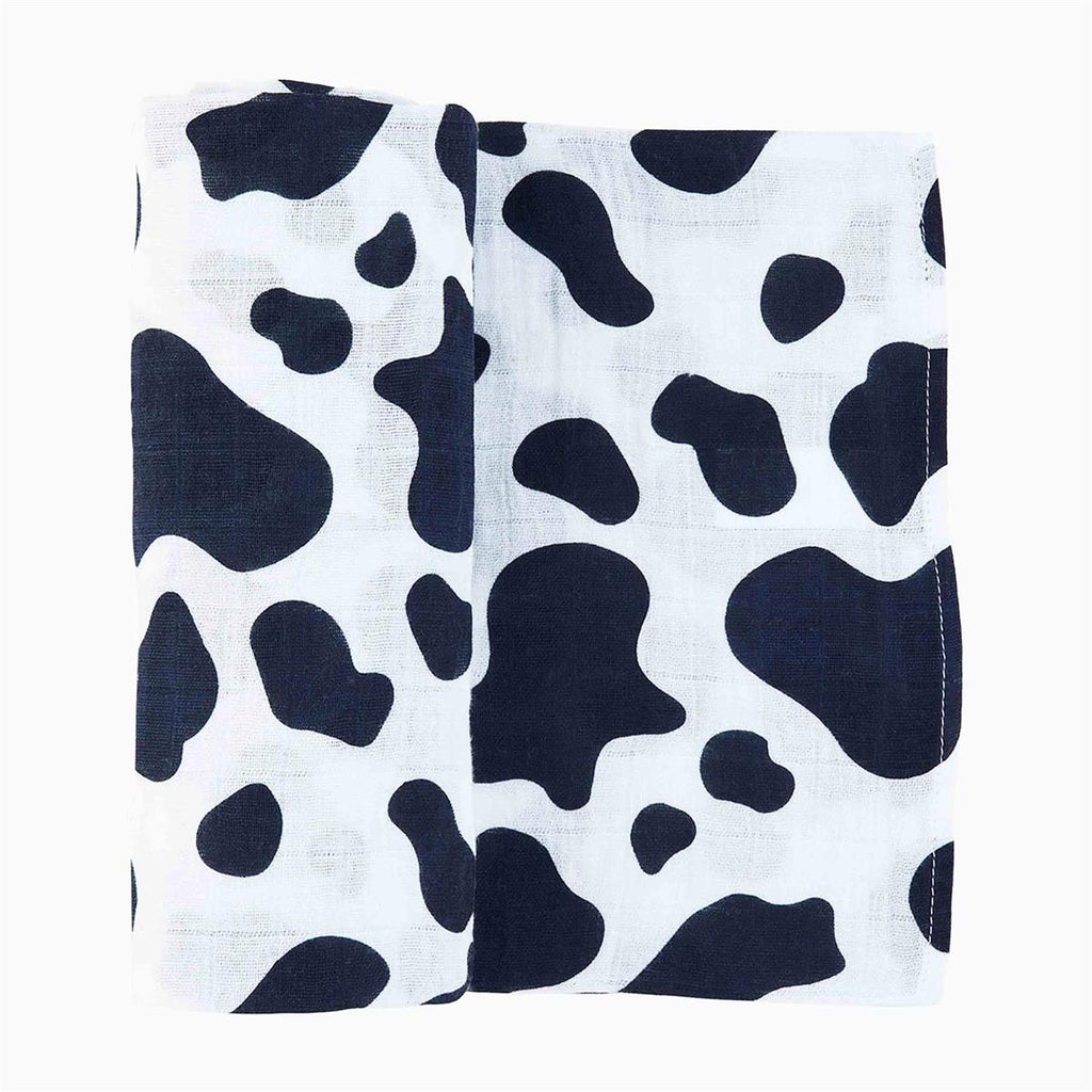 Mud Pie Cow Print Swaddle | Cornell's Country Store