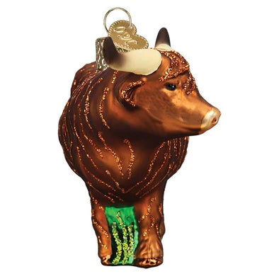 Old World Christmas Highland Cow Ornament | Cornell's Country Store