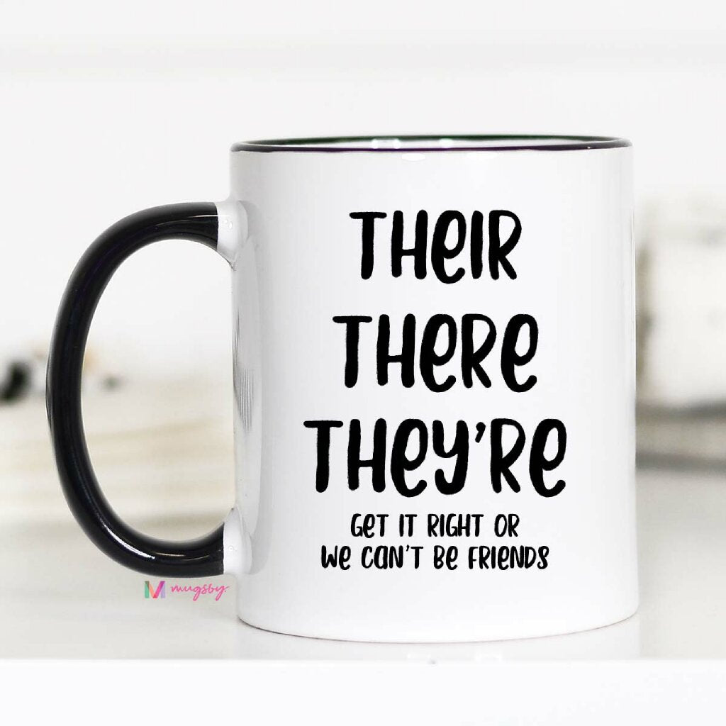 Their There They're Mug | Cornell's Country Store