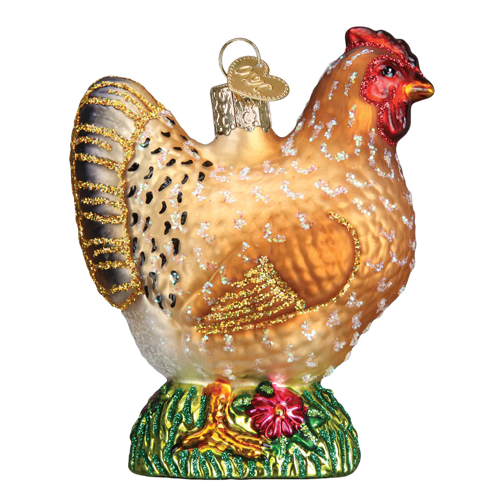 Old World Christmas Spring Chicken Ornament | Cornell's Country Store