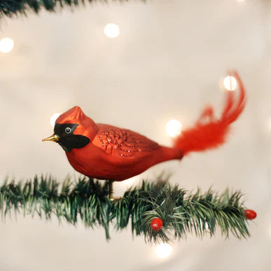 Old World Christmas Red Cardinal Ornament | Cornell's Country Store