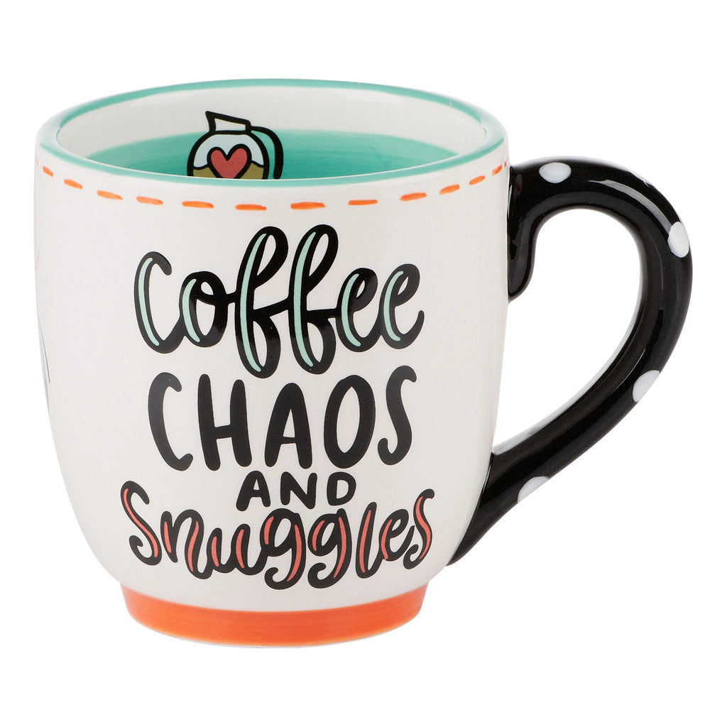 Glory Haus Mom Runs On Coffee & Chaos Mug | Cornell's Country Store