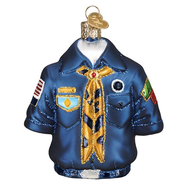 Old World Christmas Scout Uniform Ornament | Cornell's Country Store