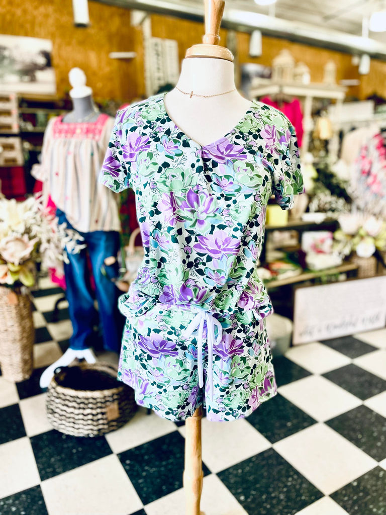 Purple Sage Pajama Set | Cornell's Country Store