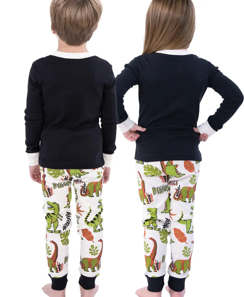 Lazy One Dinosnore Kid's Long Sleeve PJ's | Cornell's Country Store