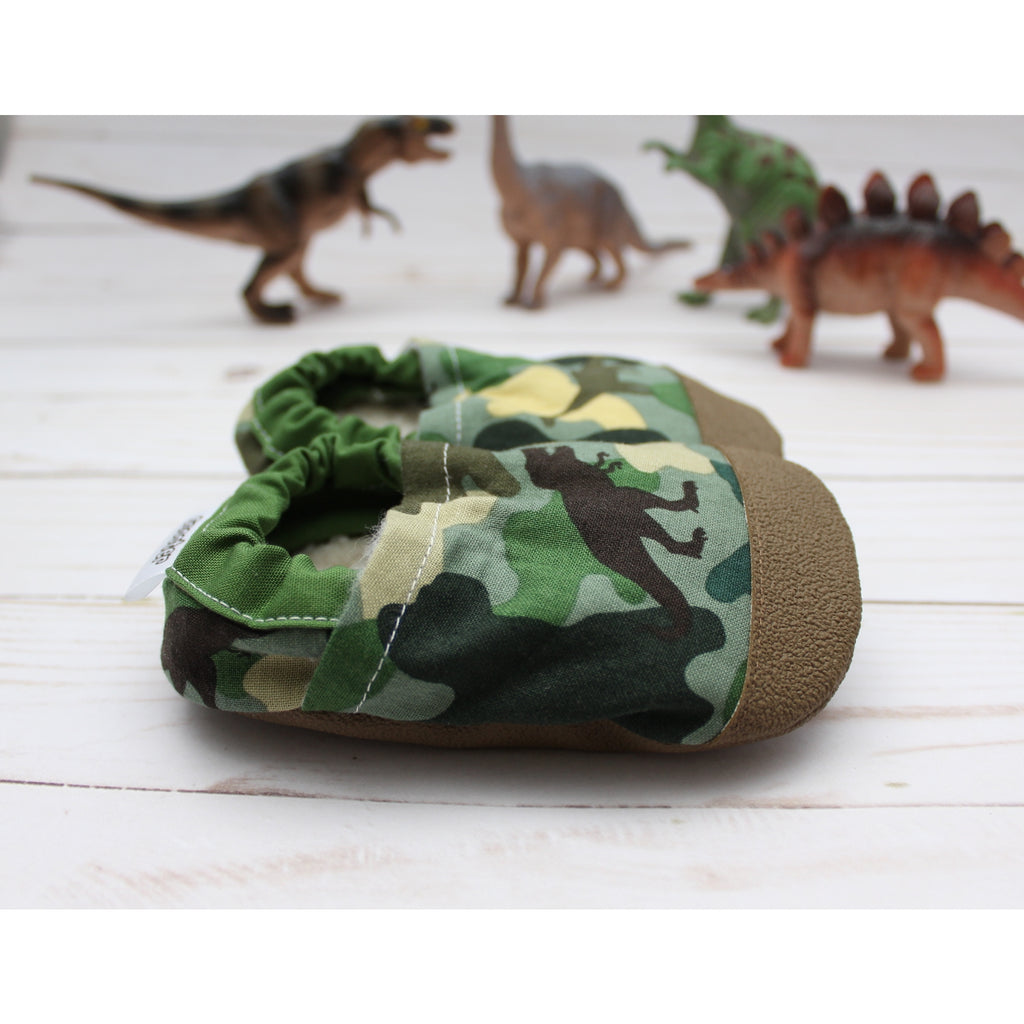 Scooter Booties Dino Camo Baby Shoes | Cornell's s Country Store