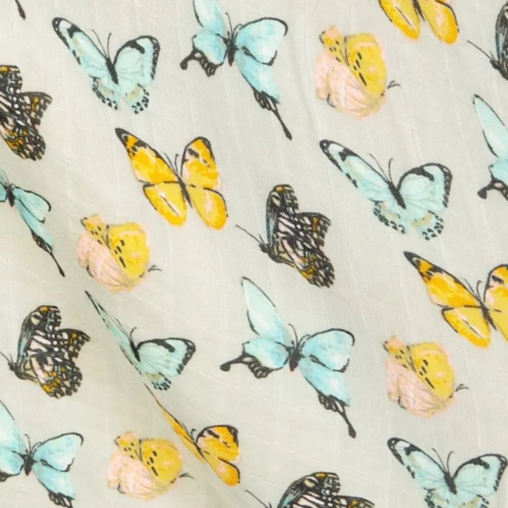Milkbarn Butterfly Bamboo Swaddle | Cornell's Country Store