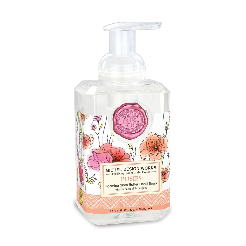 Michel Design Works Foaming Hand Soap Posies | Cornell's Country Store