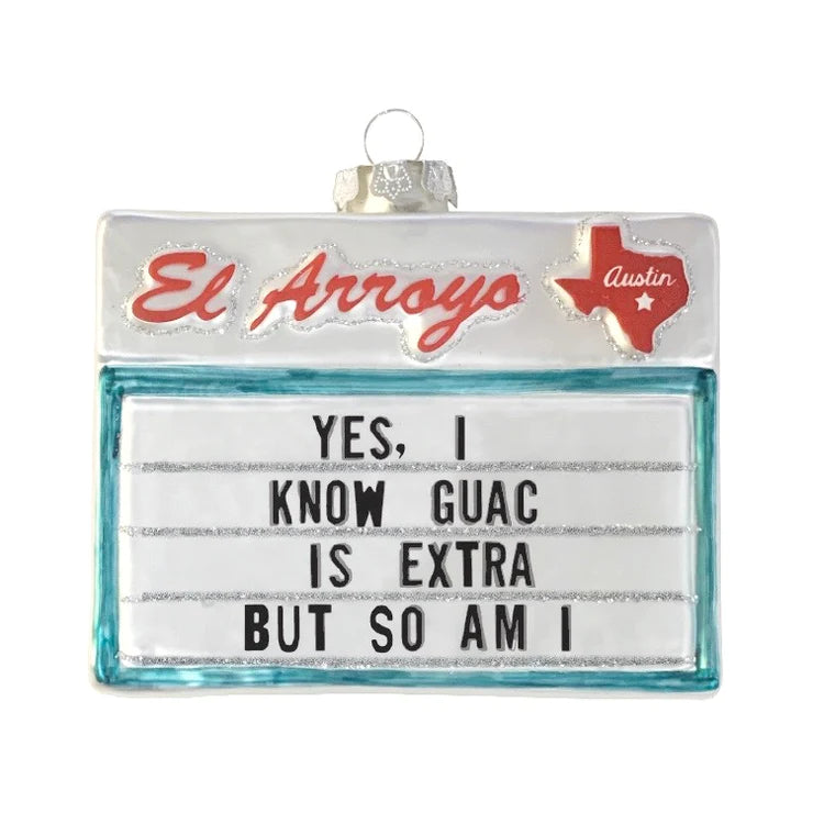 El Arroyo Ornament - Guac Is Extra | Cornell's Country Store