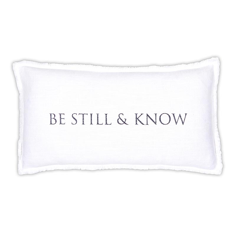 Be Still and Know Pillow | Cornell's Country Store