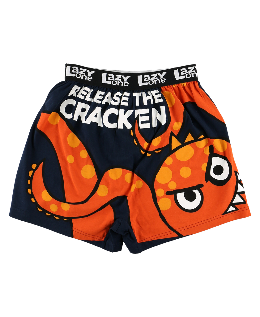Lazy One Release The Kraken Kids Boxer | Cornell's Country Store