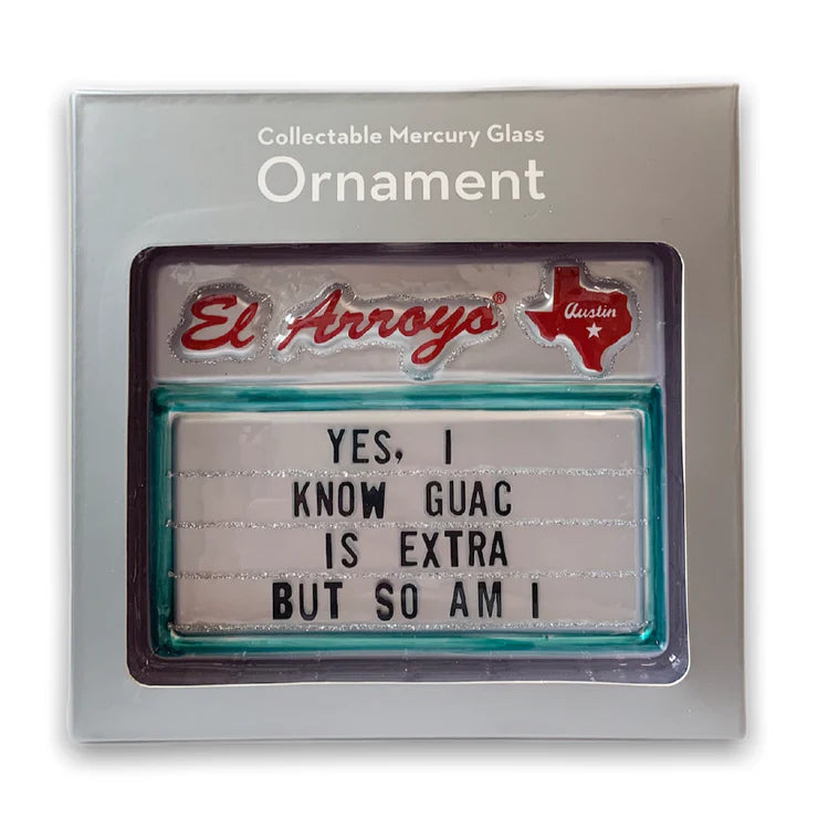 El Arroyo Ornament - Guac Is Extra | Cornell's Country Store