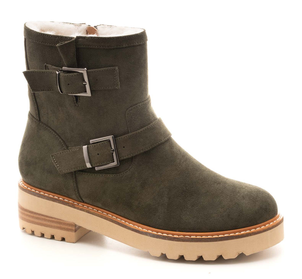 Corkys Footwear Receipts Bootie - Olive | Cornell's Country Store