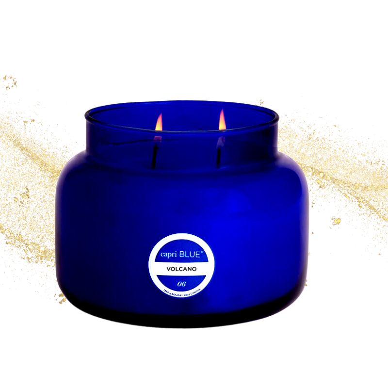 Capri Blue - Blue Jumbo Jar, Volcano Candle | Cornell's Country Store