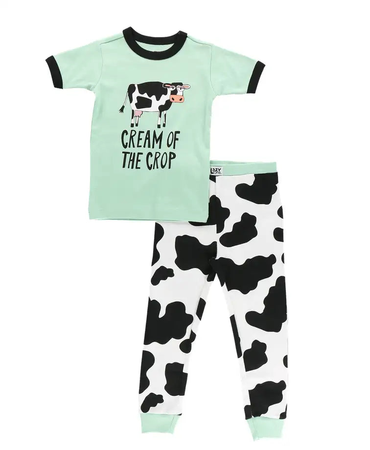 Lazy One Cream of the Crop Kids PJ Set | Cornell's Coutnry Store