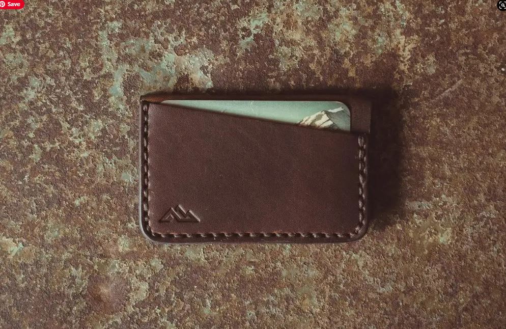 Gannett Minimalist Leather Wallet | Cornell's Country Store
