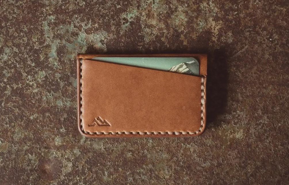 Gannett Minimalist Leather Wallet | Cornell's Country Store