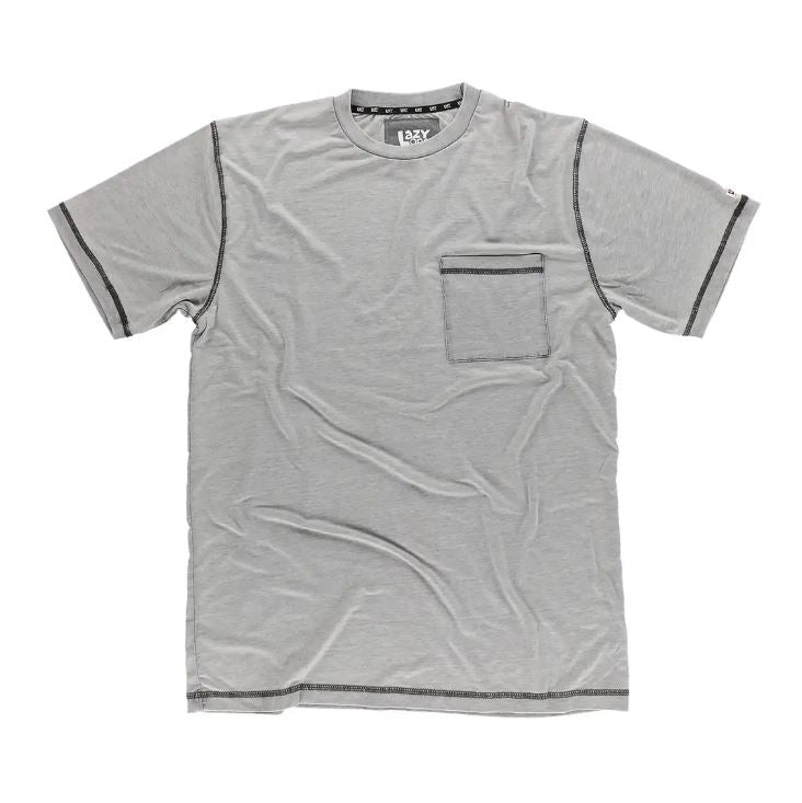 Lazy One Men's Grey PJ Tee | Cornell's Country Store