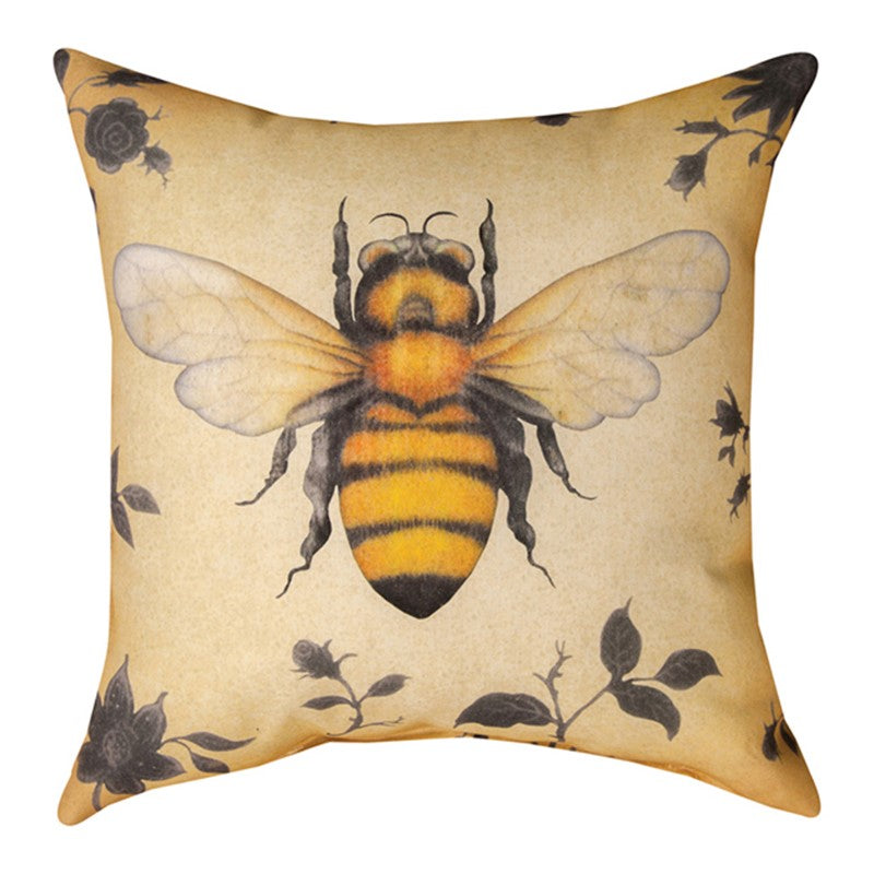Insects Bee Climaweave Pillow | Cornell's Country Store