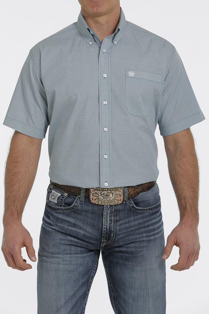 Cinch Men's Short Sleeve Western Shirt  | Cornell's Country Store