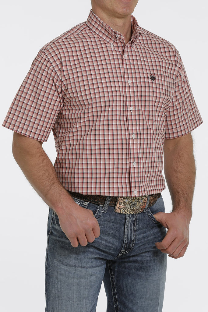 Cinch Men's Plaid Short Sleeve Western Shirt | Cornell's Country Store